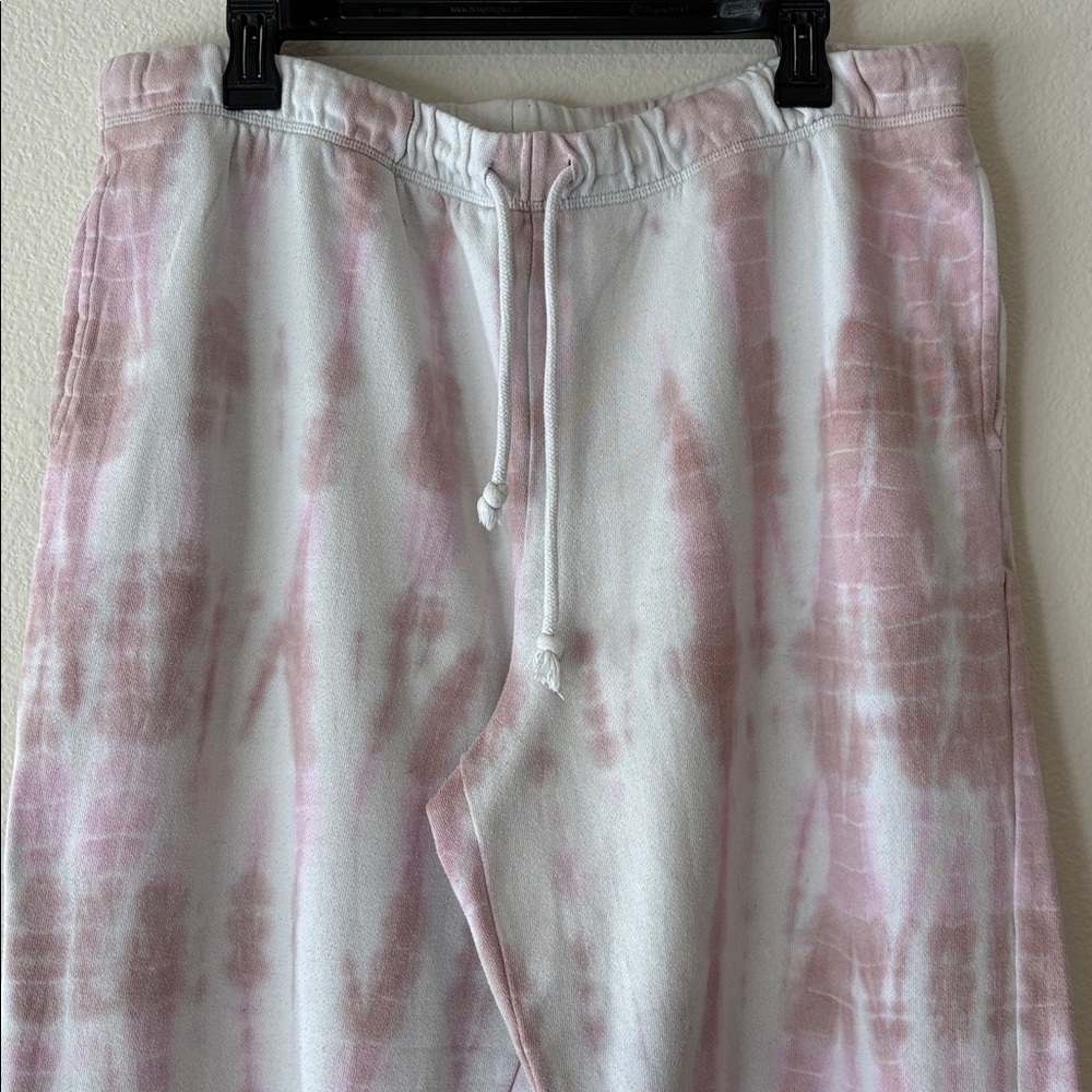 Aeropostale white and light pink sweatpants - Picture 2 of 3